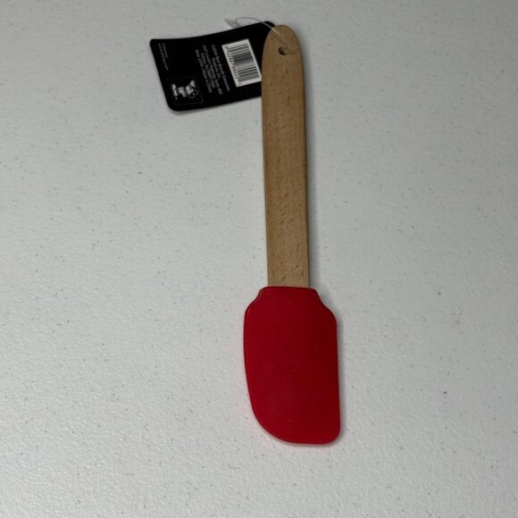 Disney Mickey & Minnie Red Silicone Spatula Kitchen Baking Tool - Picture 3 of 3